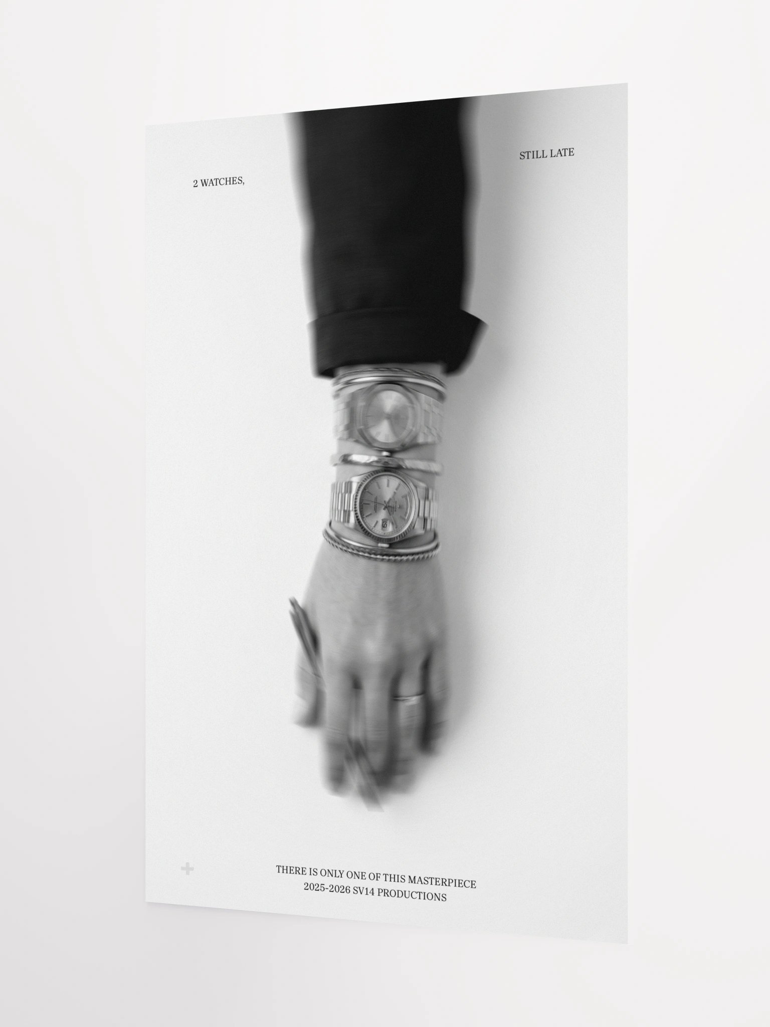 2 WATCHES STILL LATE PRINT product image (3)