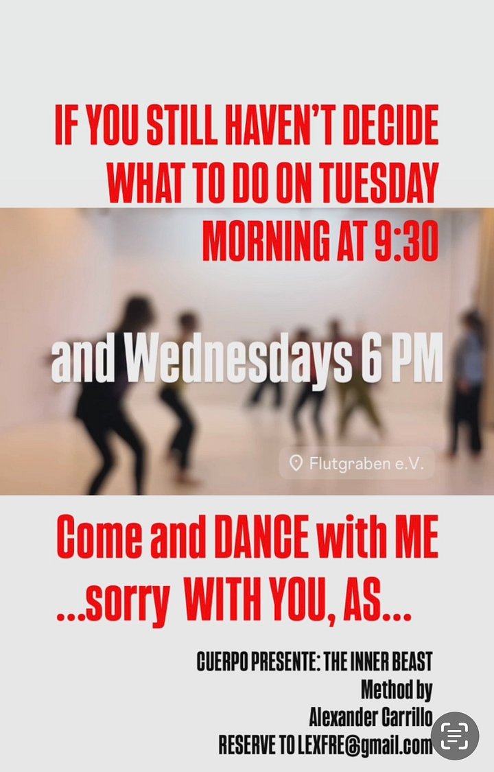 REGULAR Dance CLASES Berlin - THE INNER BEAST 2026 product image (2)