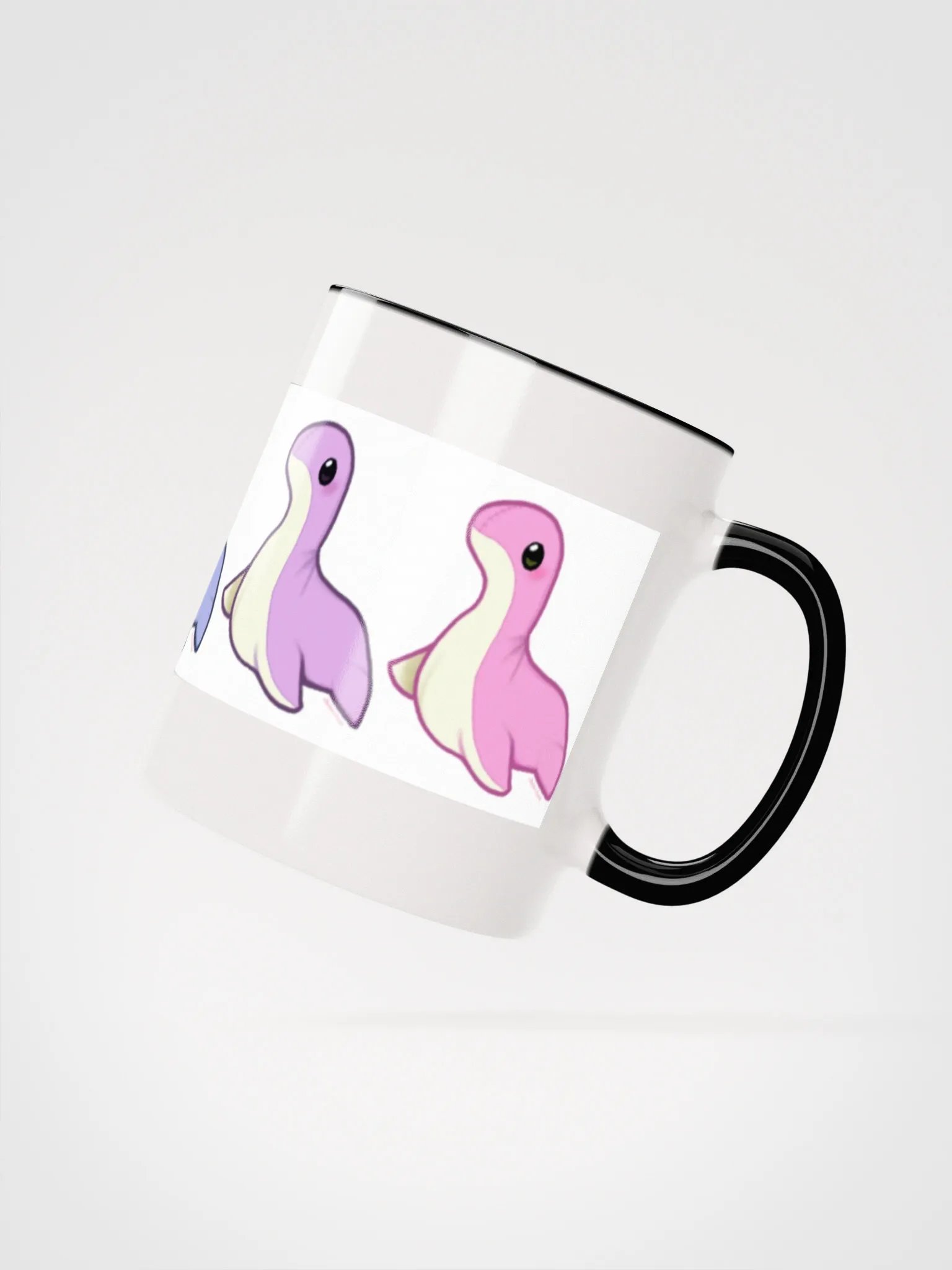 Rainbow Pastel Nessie Mug product image (25)