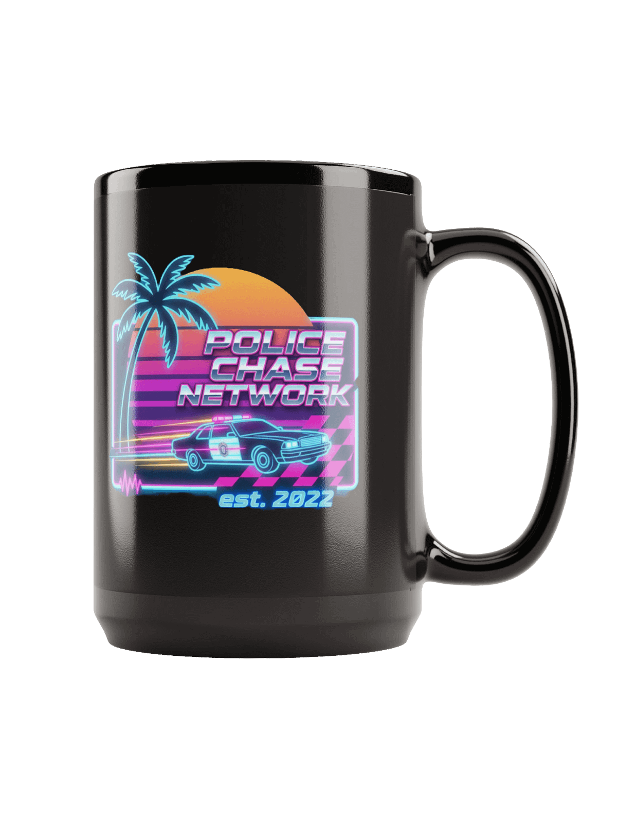 Dual Logo Mug | PoliceChaseNetwork