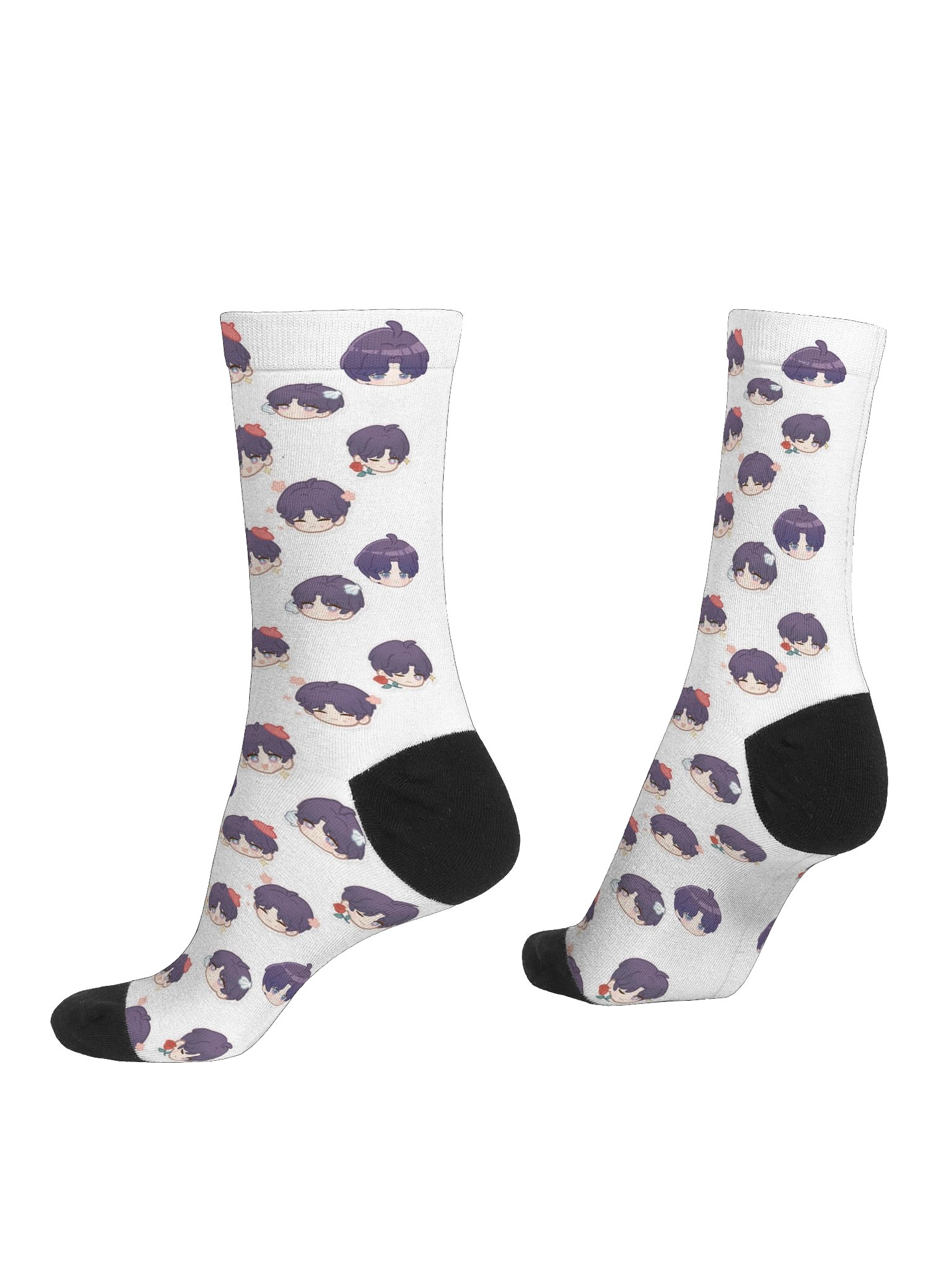 Chibi Rafayel Pattern Socks product image (4)
