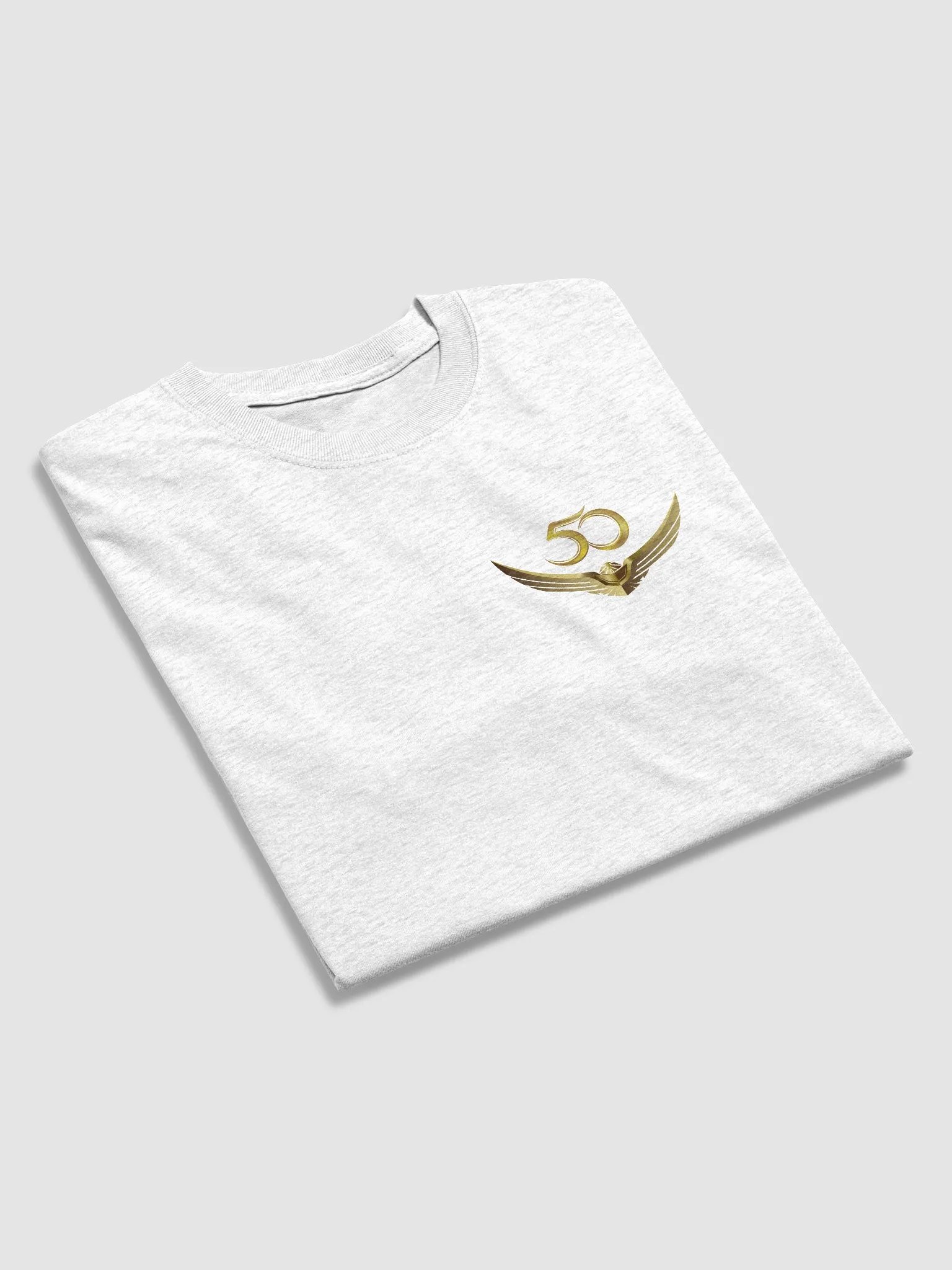 50th Anniversary In Flight - Short Sleeve - Light Tee (Gildan) product image (3)