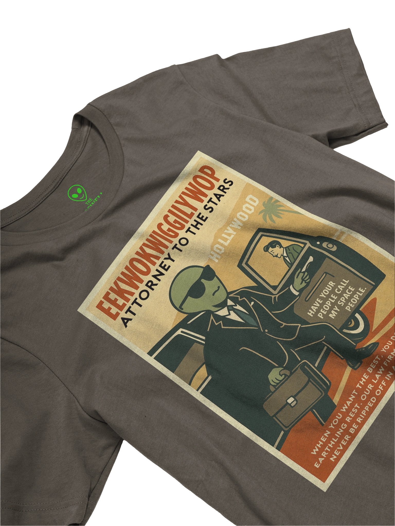 Attorney to the Stars Parody Roswell Aliens 1950's Retro Concert Tee Fit Unisex T-Shirt product image (27)