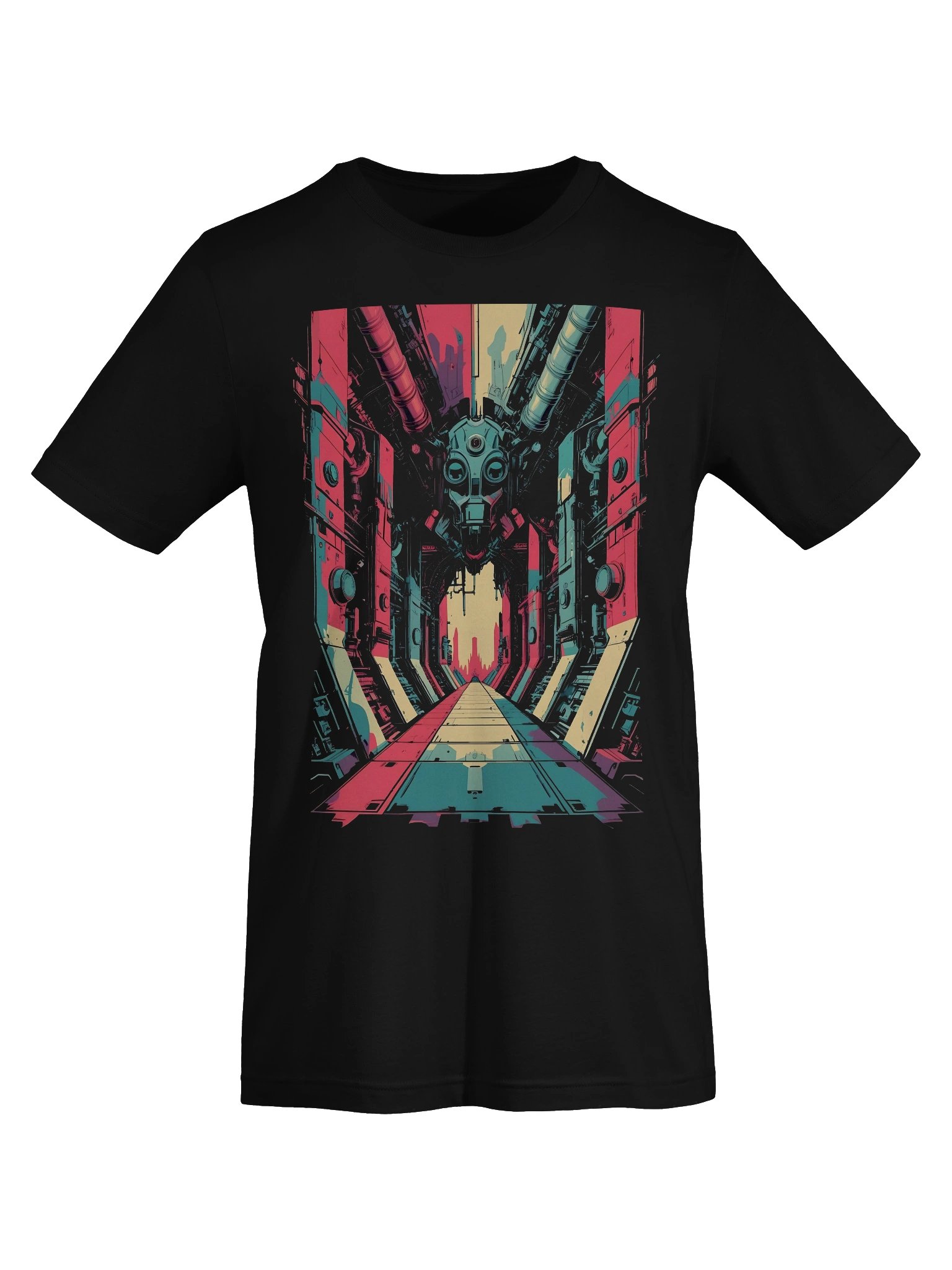 Retro Sci-Fi Gateway Lightweight T-Shirt product image (4)