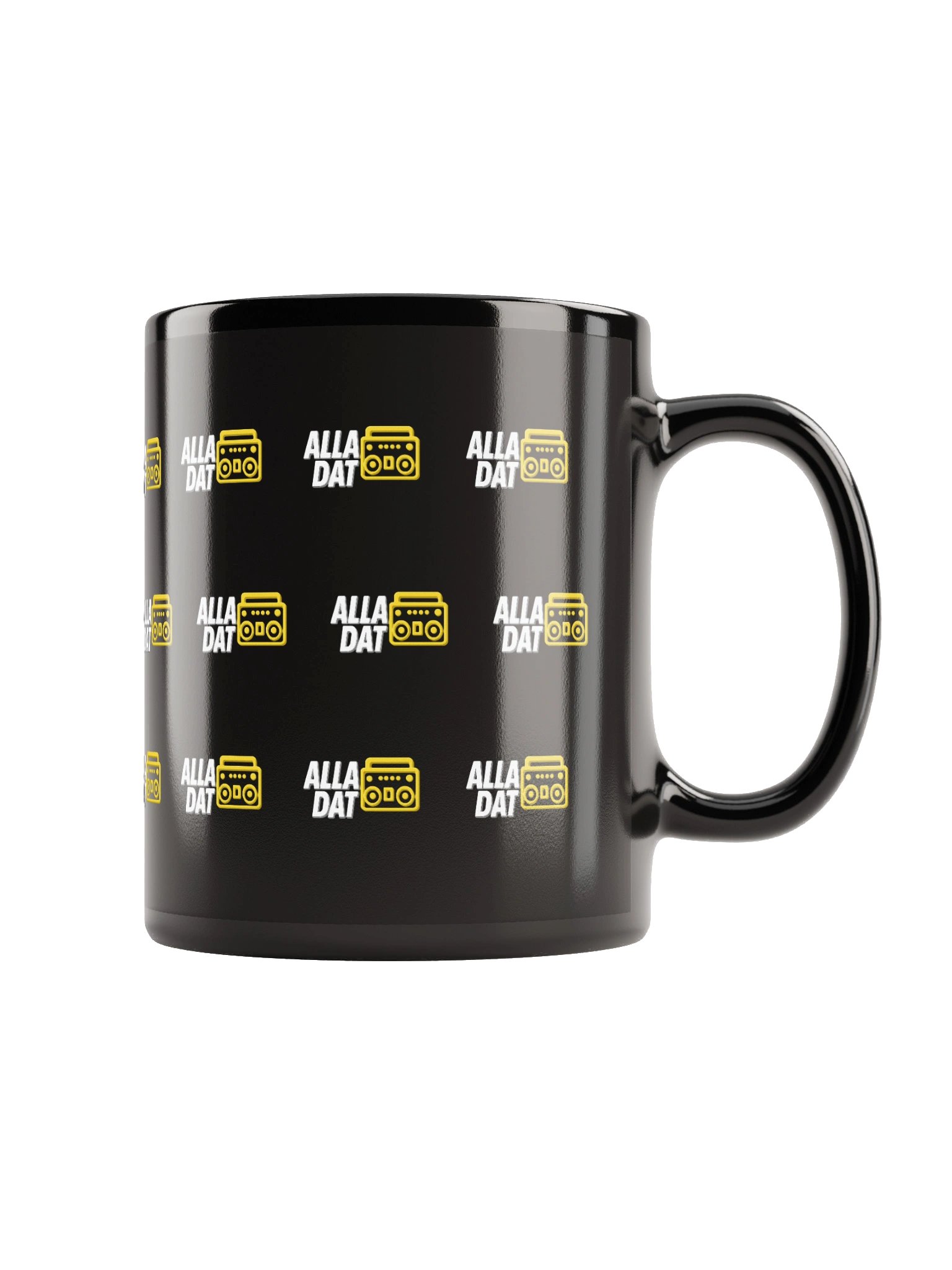 BCR: ALLA DAT BLACK MUG product image (1)