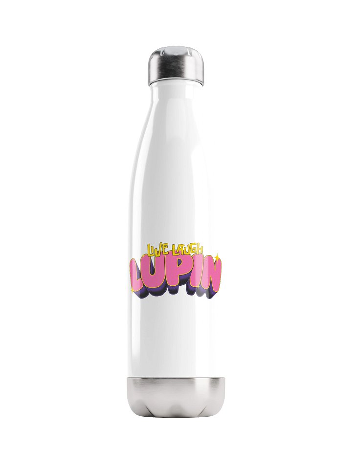 Live Laugh Lupin Water Bottle product image (1)