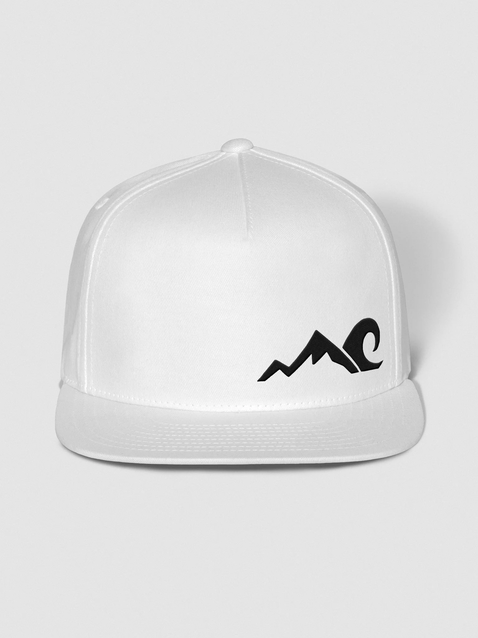 Classic Cookie Flat Cap White product image (1)
