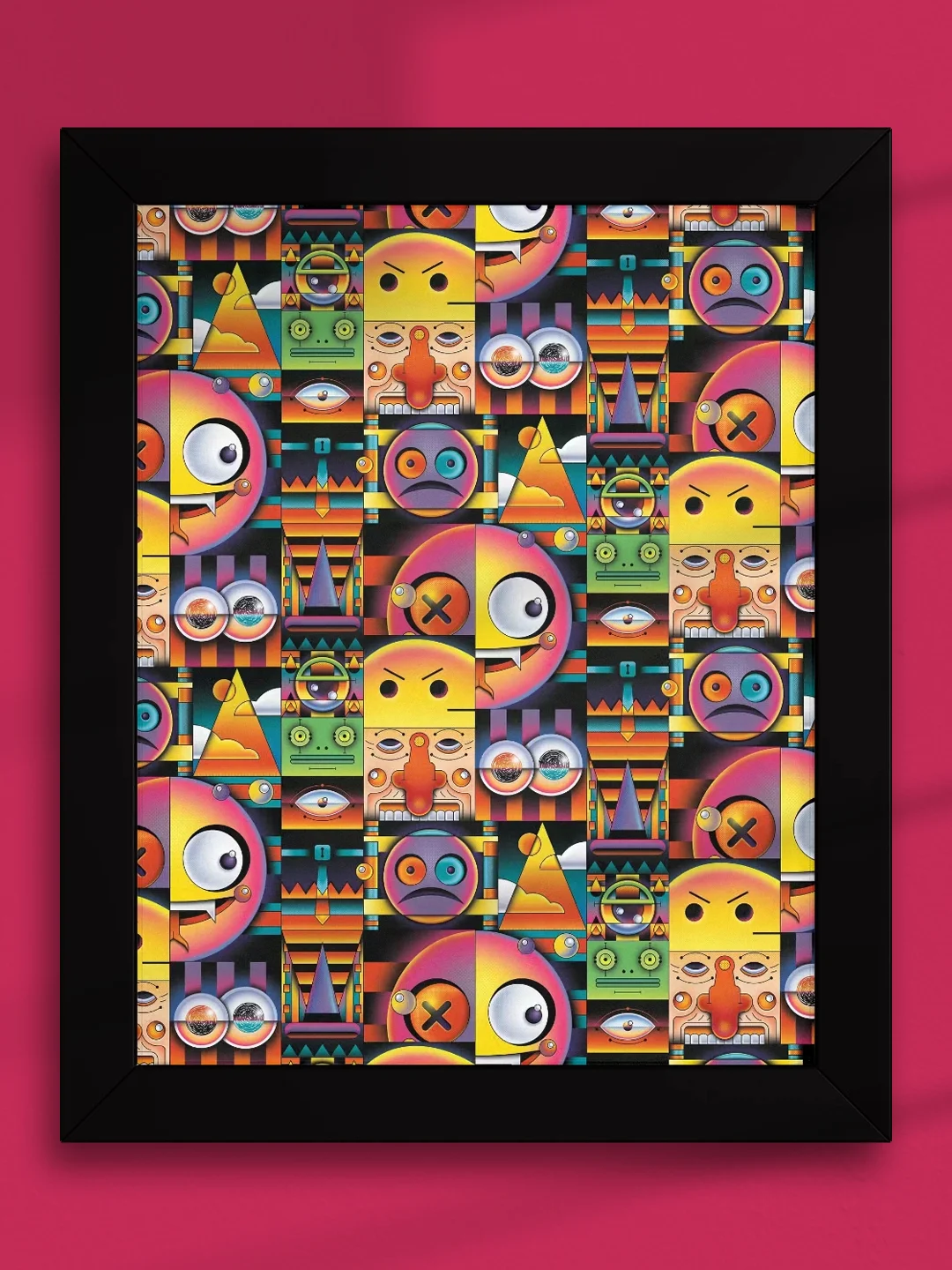 Morphogenesis Chaos ver.II | Framed Print product image (1)