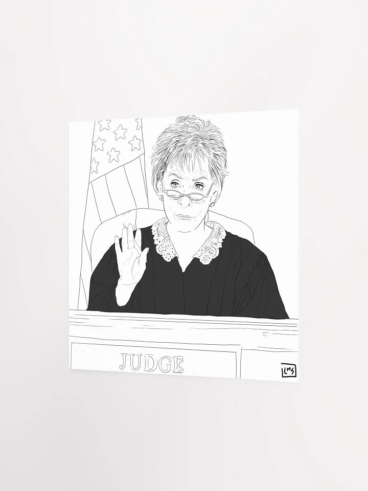 Queen Judge Judy - Poster Print product image (2)