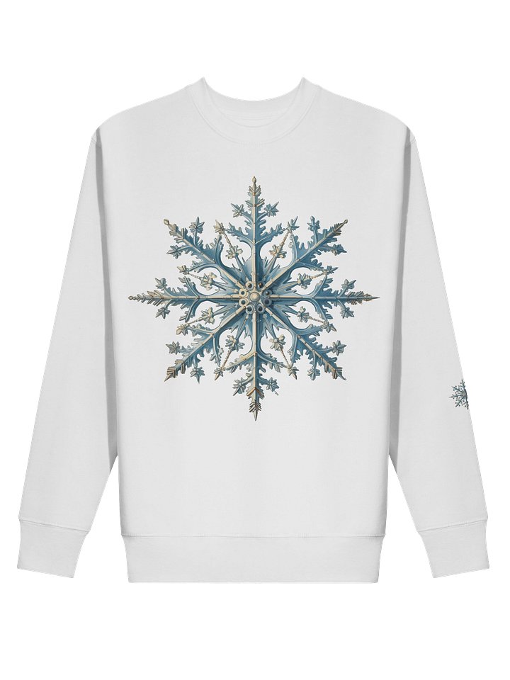 Blue Snowflake Sweatshirt product image (2)