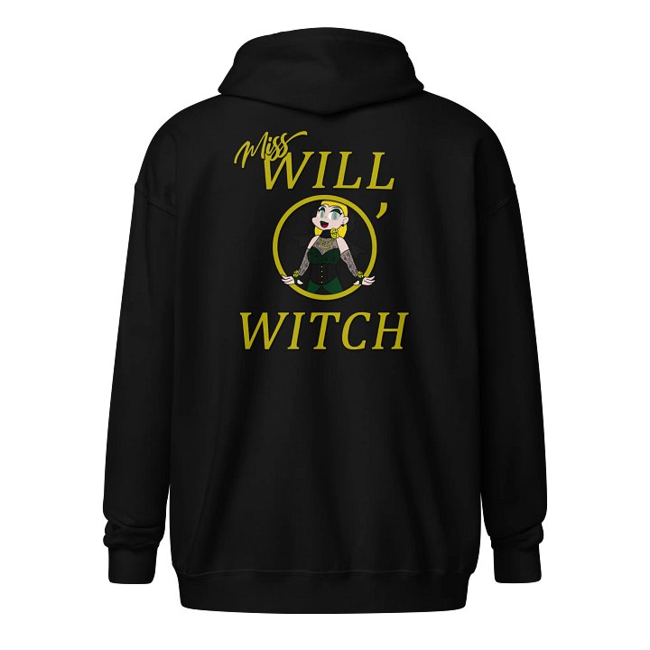 Miss Will-o-Witch Zip up Hoodie product image (2)