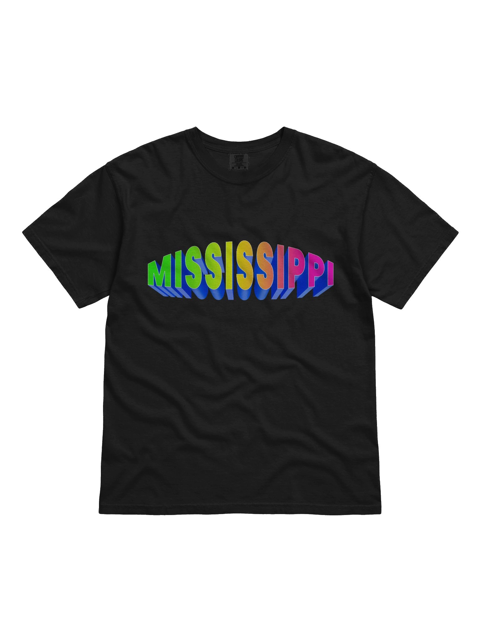 MISSISSIPPI 3D Gradient Comfort Colors Tee product image (1)