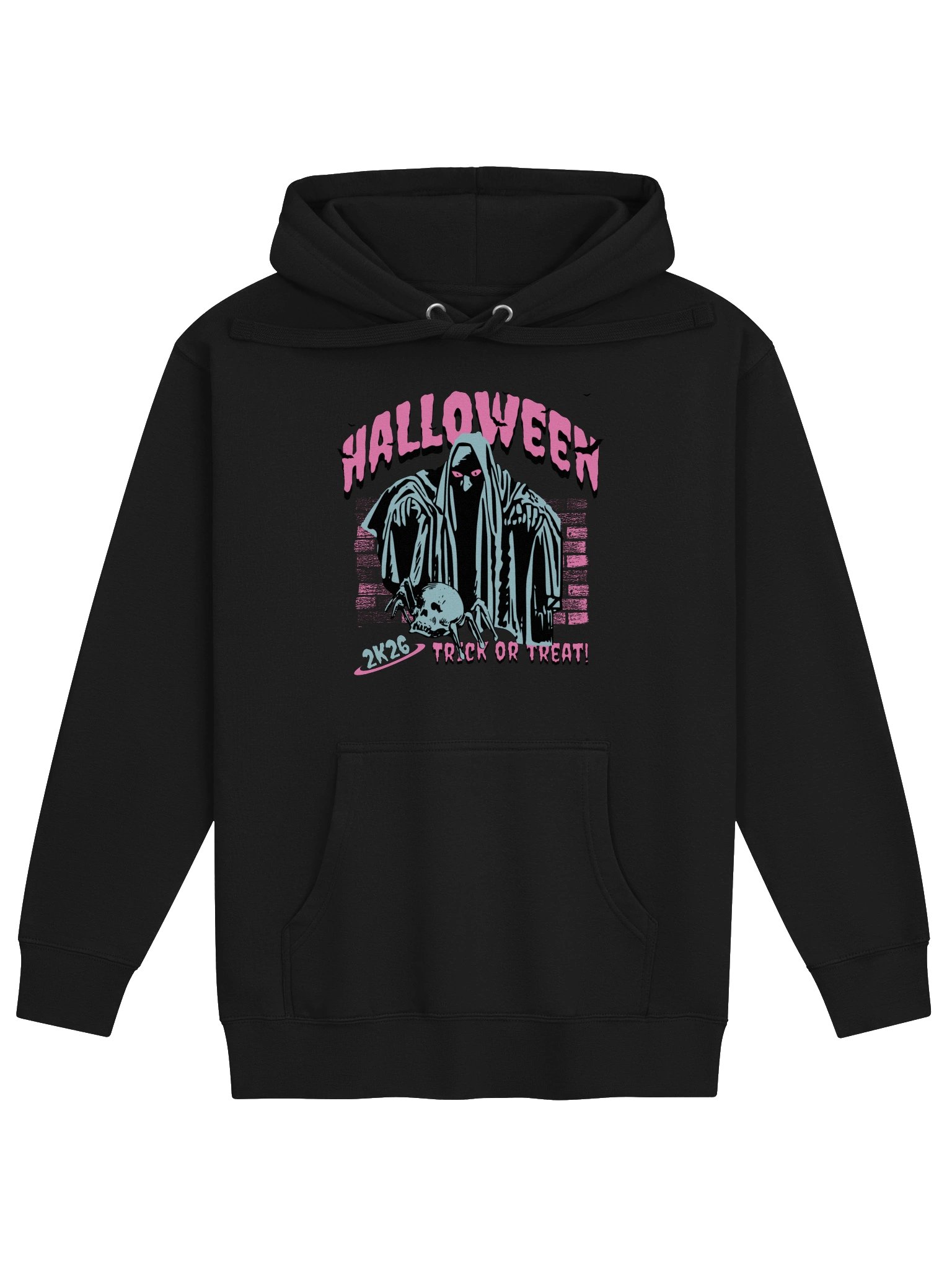 Neon Halloween Trick or Treat Hoodie product image (3)