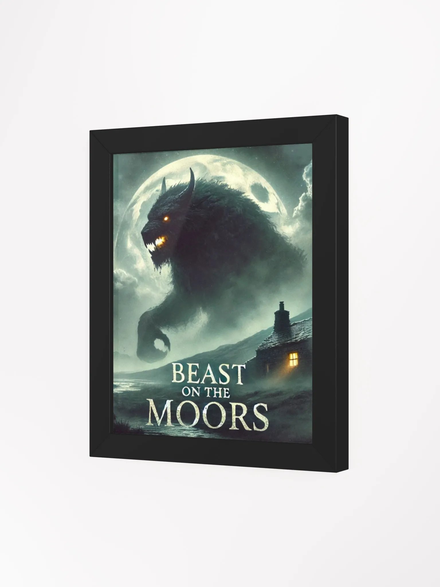 Beast on the Moors framed print product image (2)