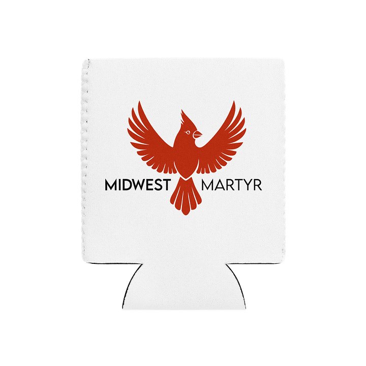 Midwest Martyr Logo — Coozie Can Cooler product image (1)