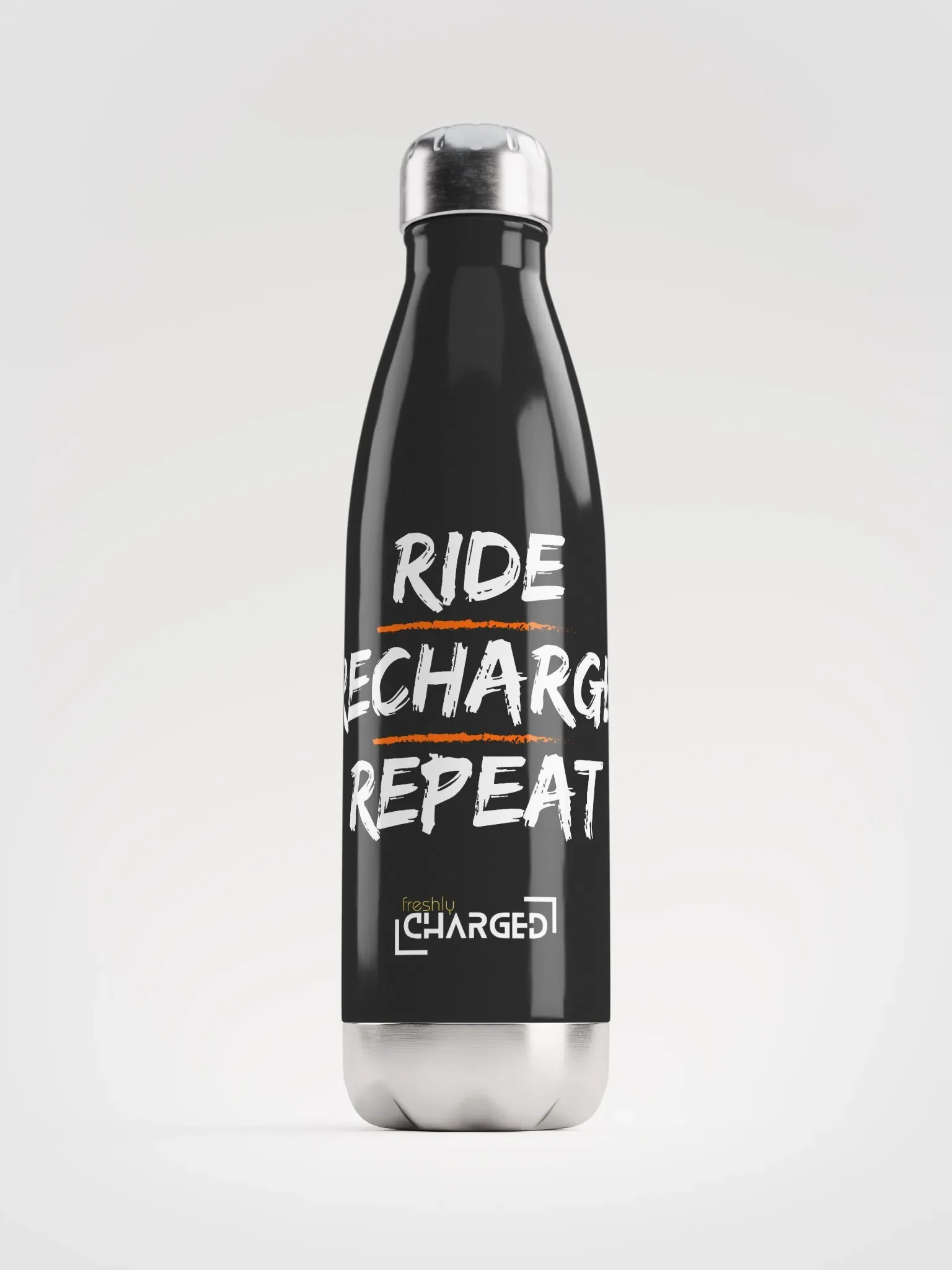 Ride Recharge Repeat Water Bottle