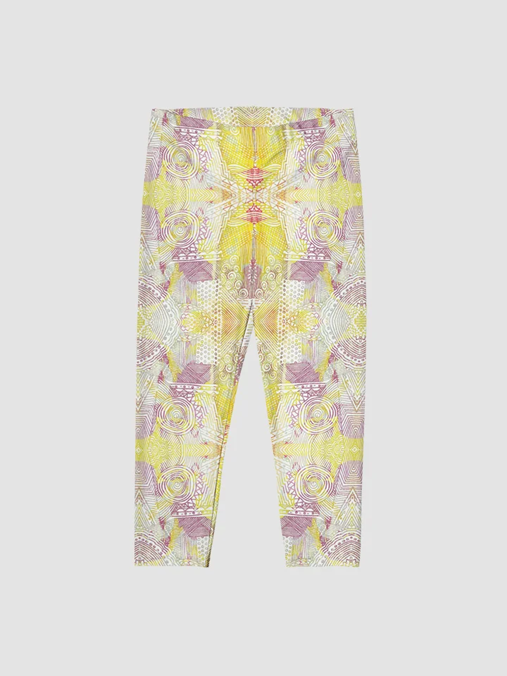 DieselThreads Aztec Sun Print Capris product image (1)