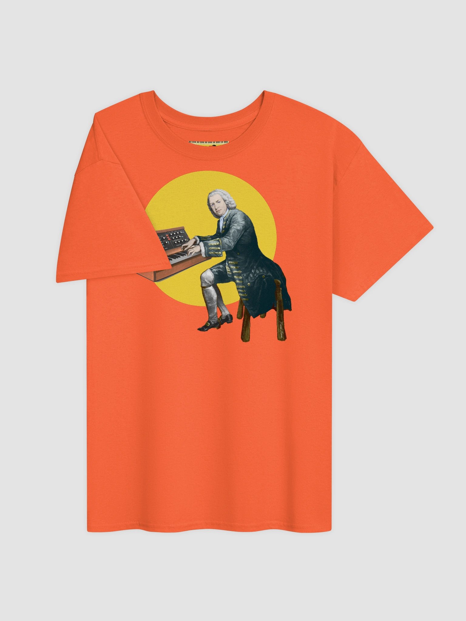 Prelude and Moogue by Frank Fonik (Mini mOOg Tribute), Techno EDM Unisex T-Shirt product image (4)