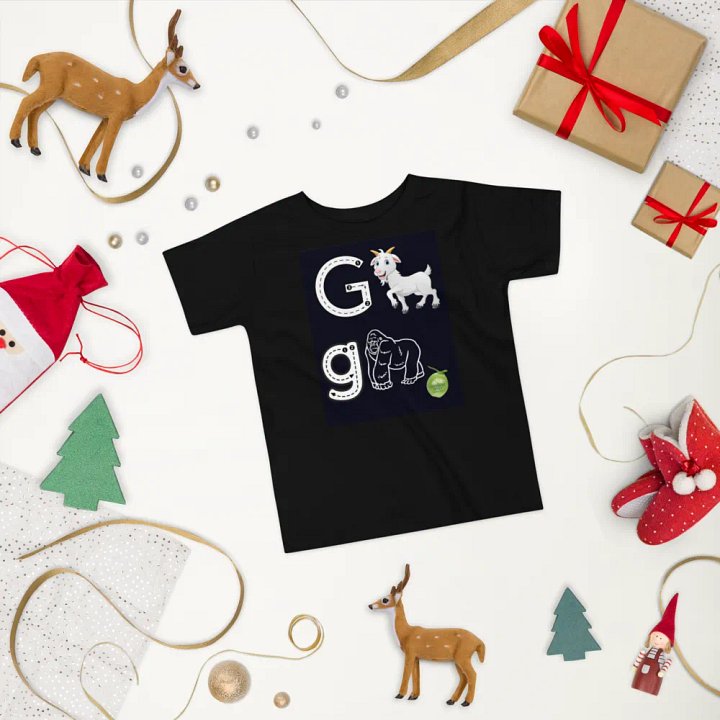 JoBeth Design- Black Gg Toddler T-Shirt product image (2)