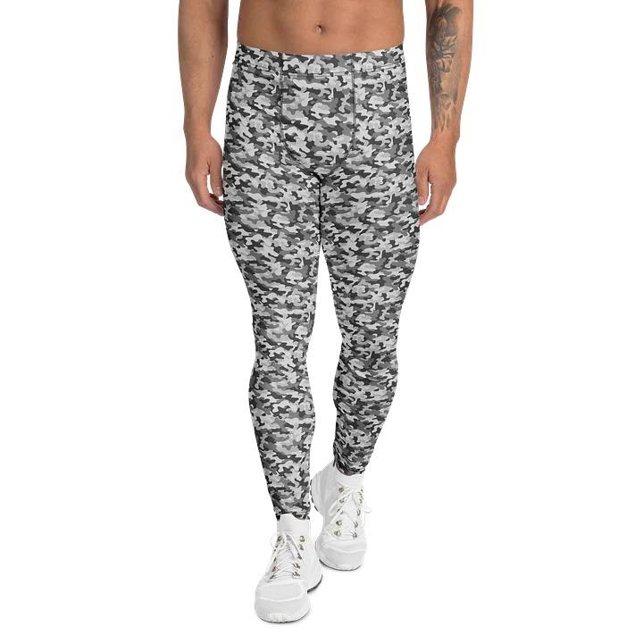 Military Camouflage Men’s Leggings for Active Wear product image (1)
