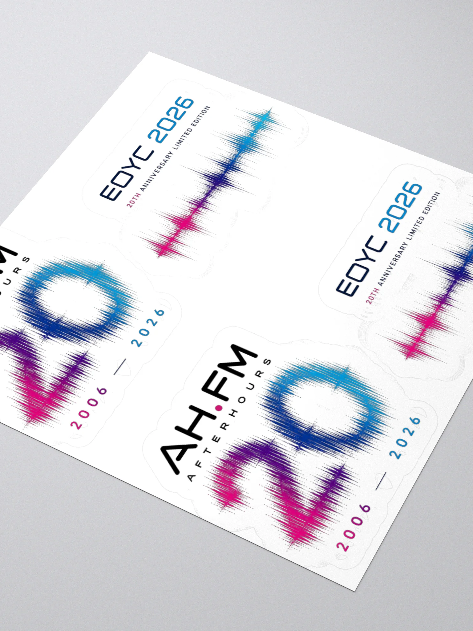 20th Anniversary × EOYC 2026 Limited Edition Stickers product image (3)