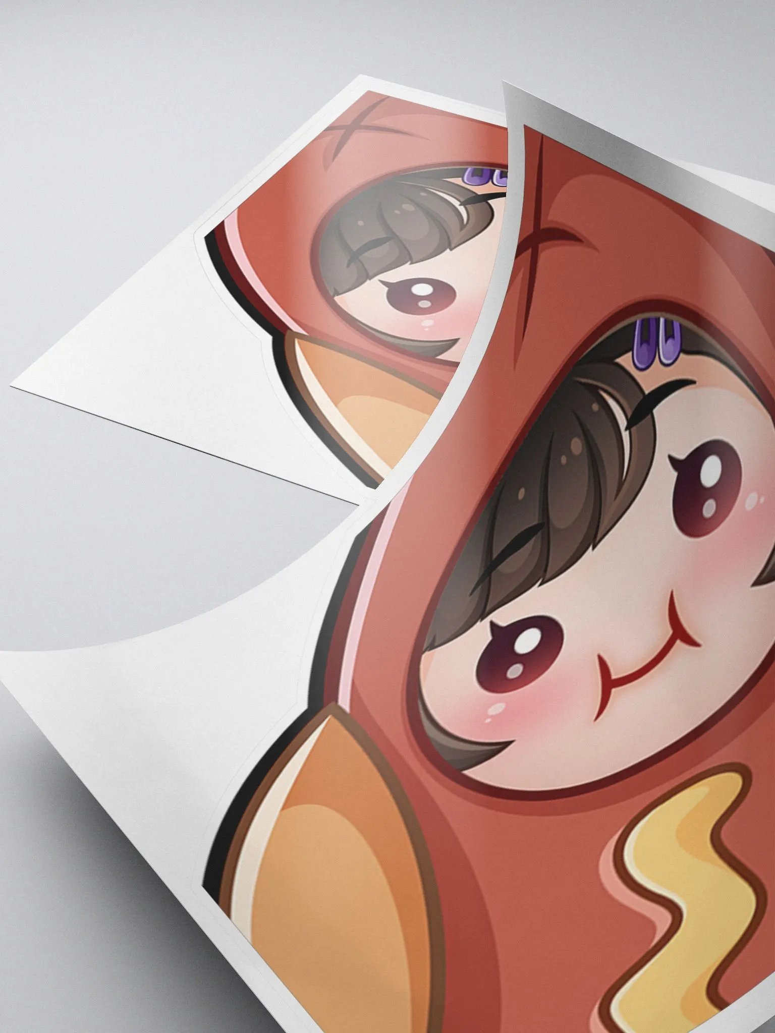 PeachyKat HotDog Sticker product image (4)
