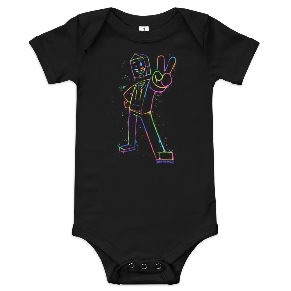 Inked Up Bricks 'O' Brian Toddler Onesie product image (1)