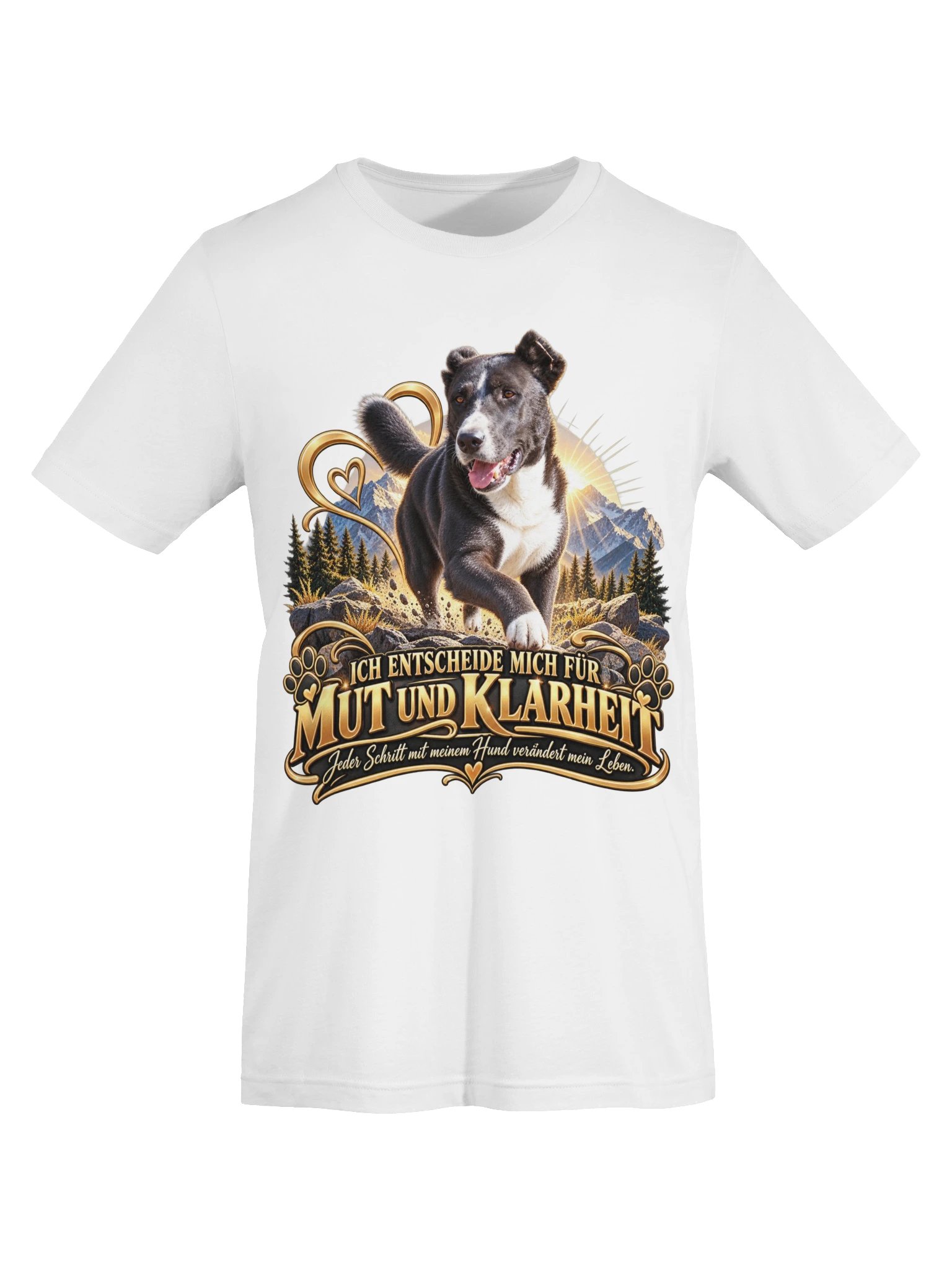 Lucky – Mut und Klarheit | Affirmations-T-Shirt product image (13)