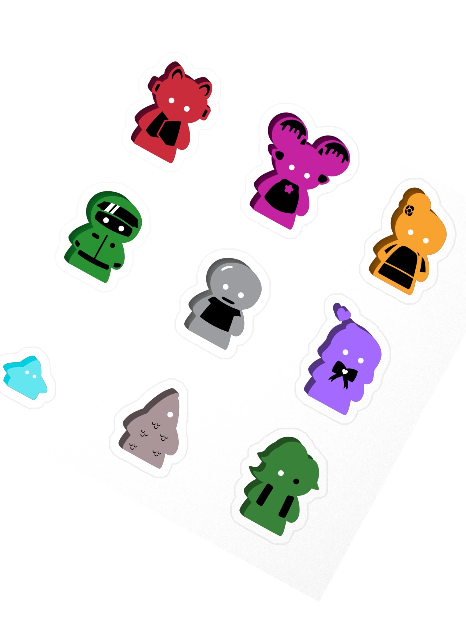 Meeple Stickers product image (2)