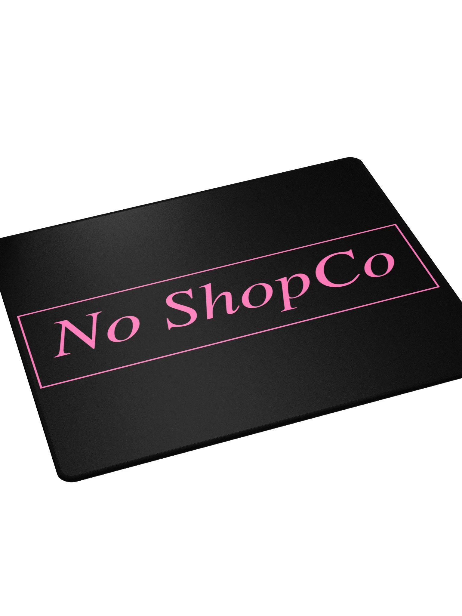 No ShopCo Gaming Mouse Pad - Pink on Black product image (4)