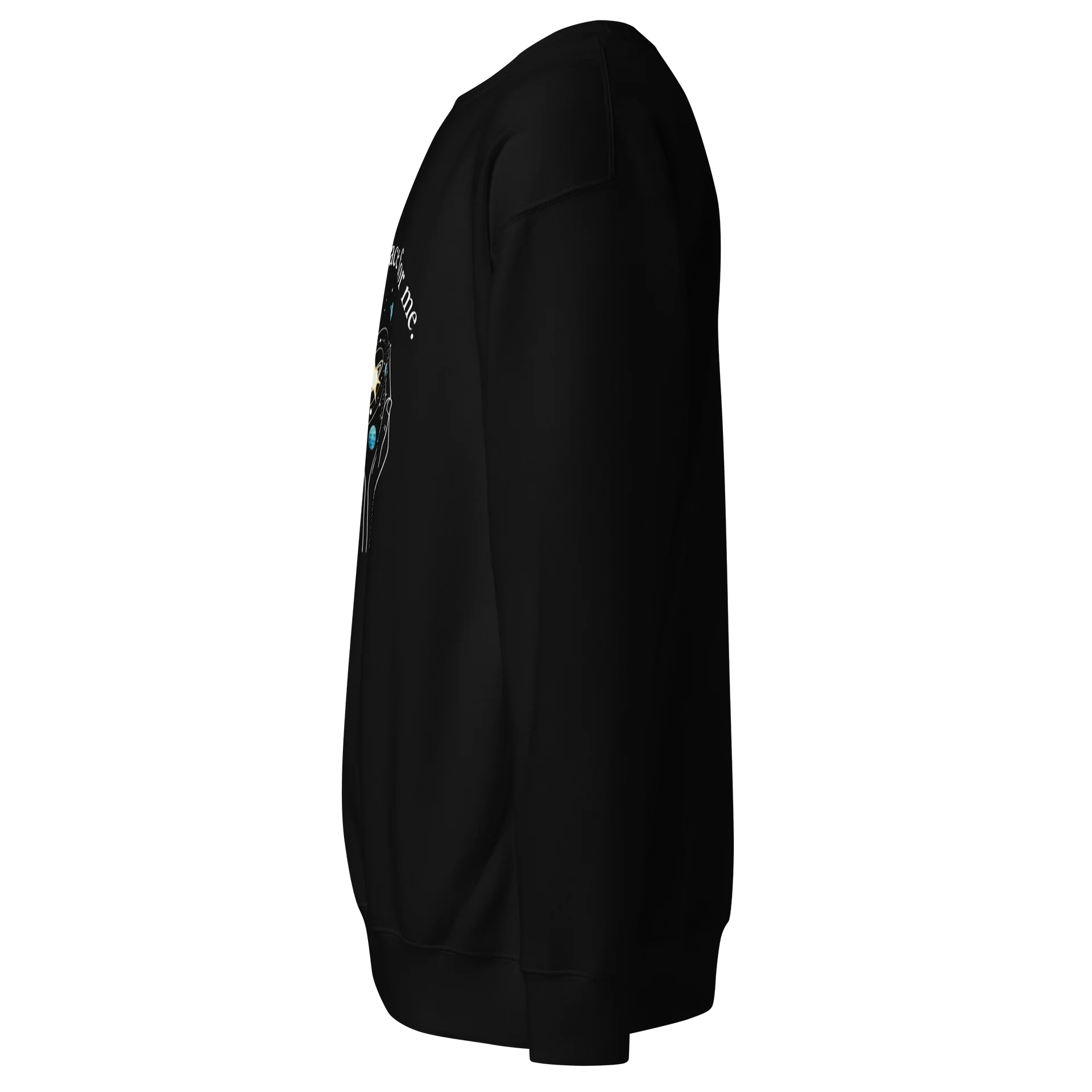 “Holding Space for Me” Long Sleeve Black Shirt product image (2)