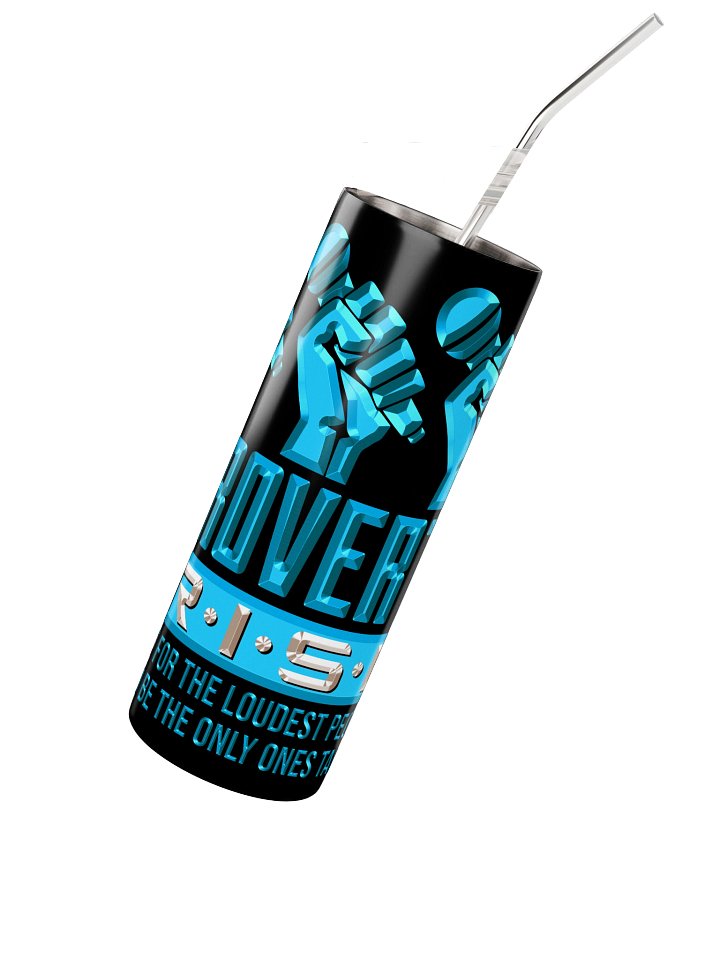 Introverts Arise, 20oz Tumbler, Baby Blue product image (2)