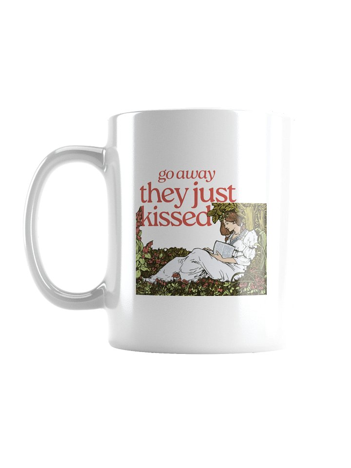 go away, they just kissed maiden mug product image (1)
