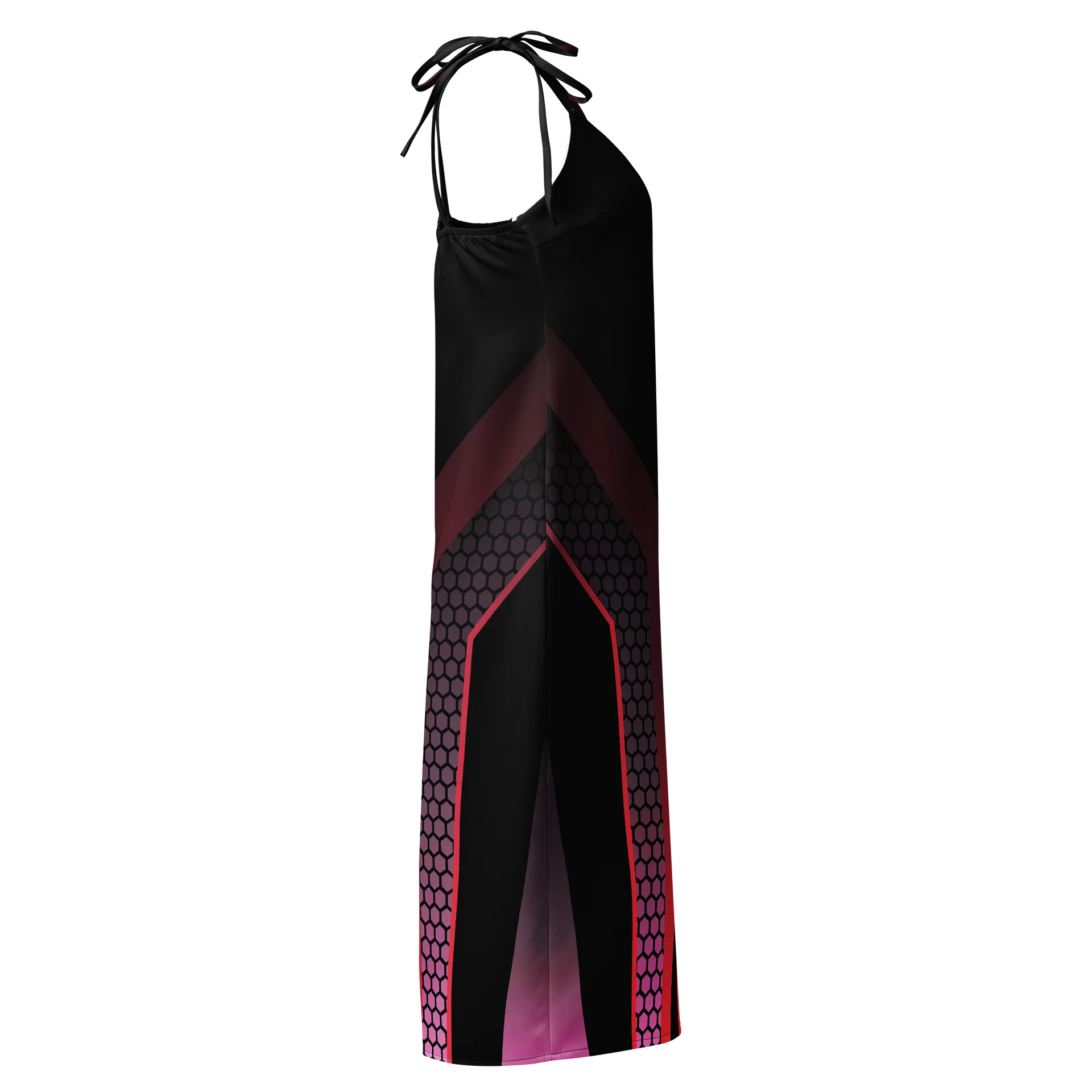 Over Print Slip Dress - Sleek two tone product image (4)