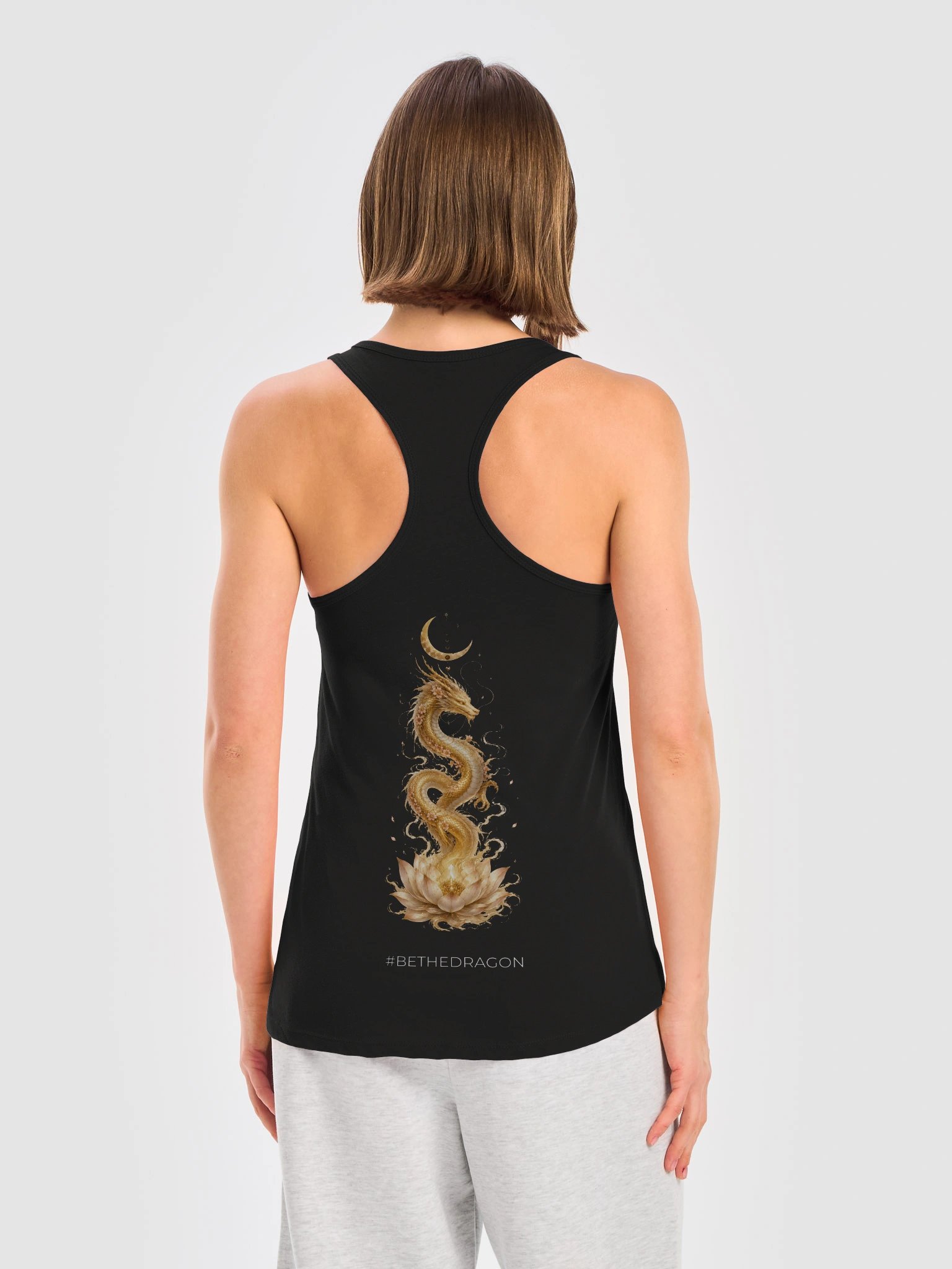 Dragon Lotus - Racerback Tank product image (4)