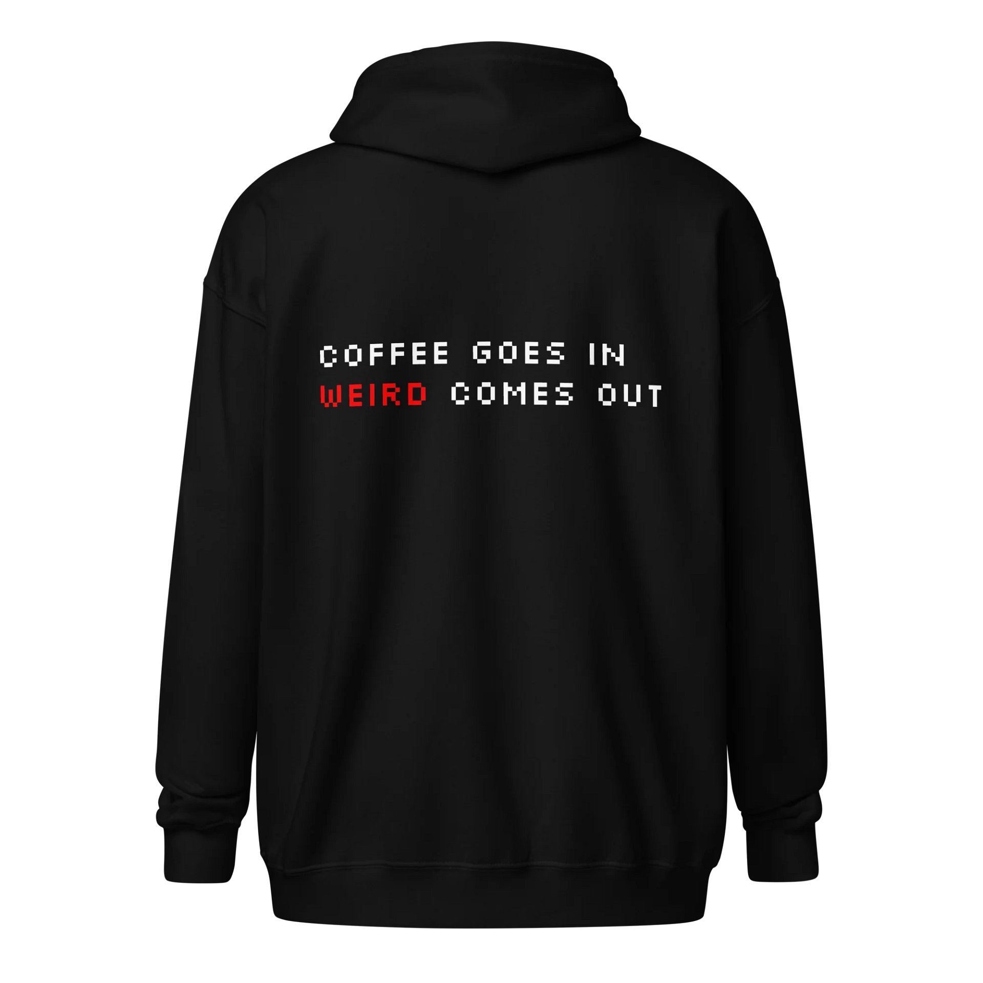 coffee hoodie, red product image (2)