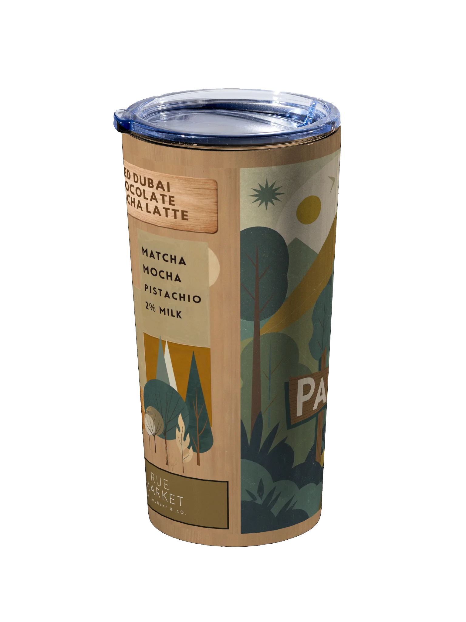 Iced Dubai Matcha Tumbler — 20oz product image (2)