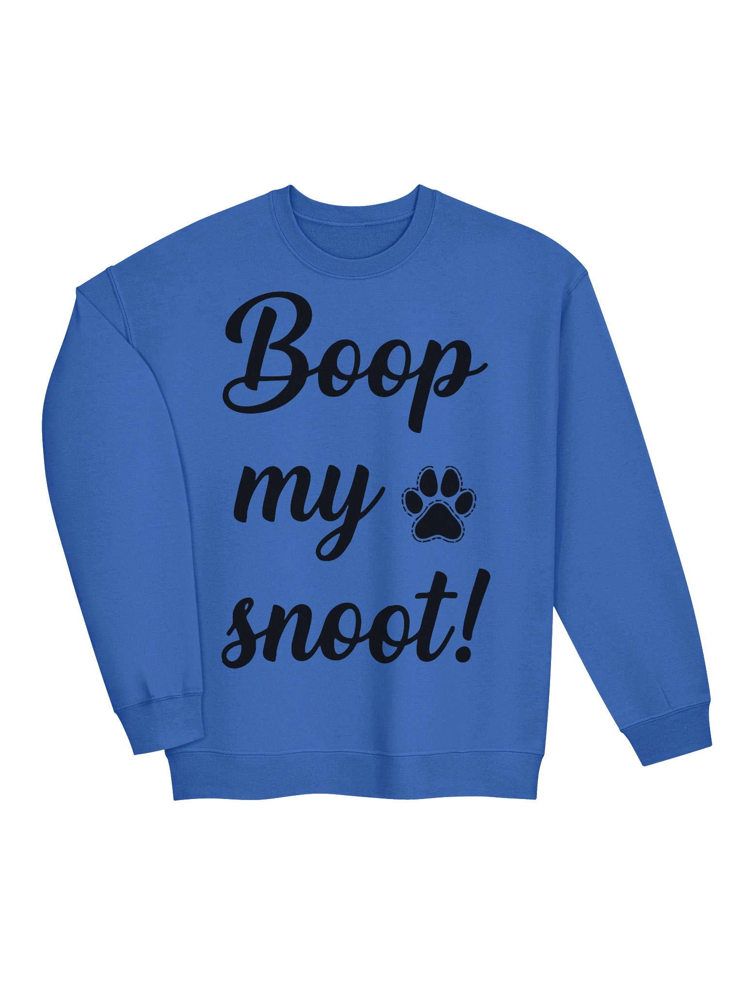 Boop My Snoot Dog Lover's Crewneck Sweatshirt product image (3)