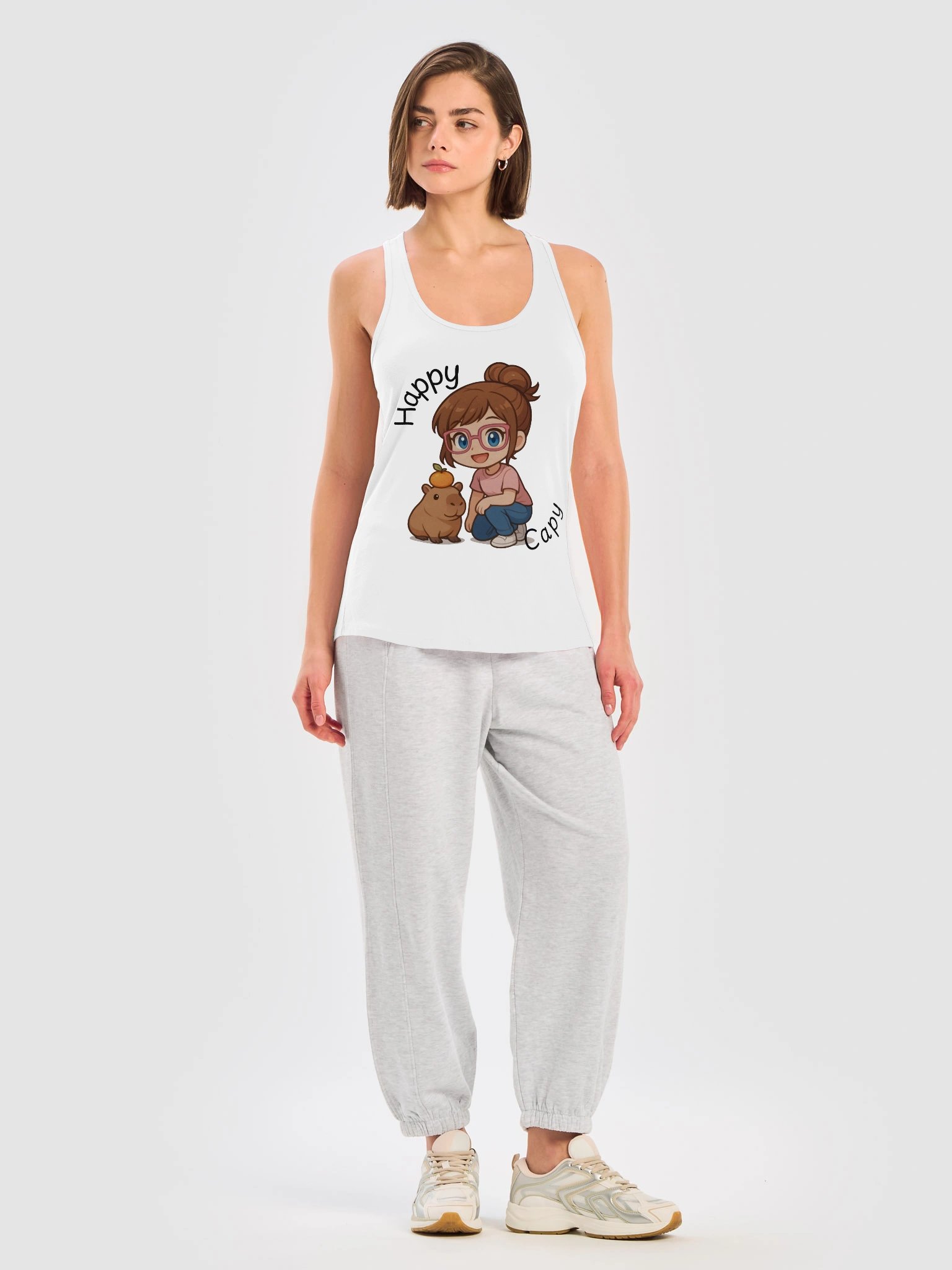 Happy Capy Tank Top product image (5)