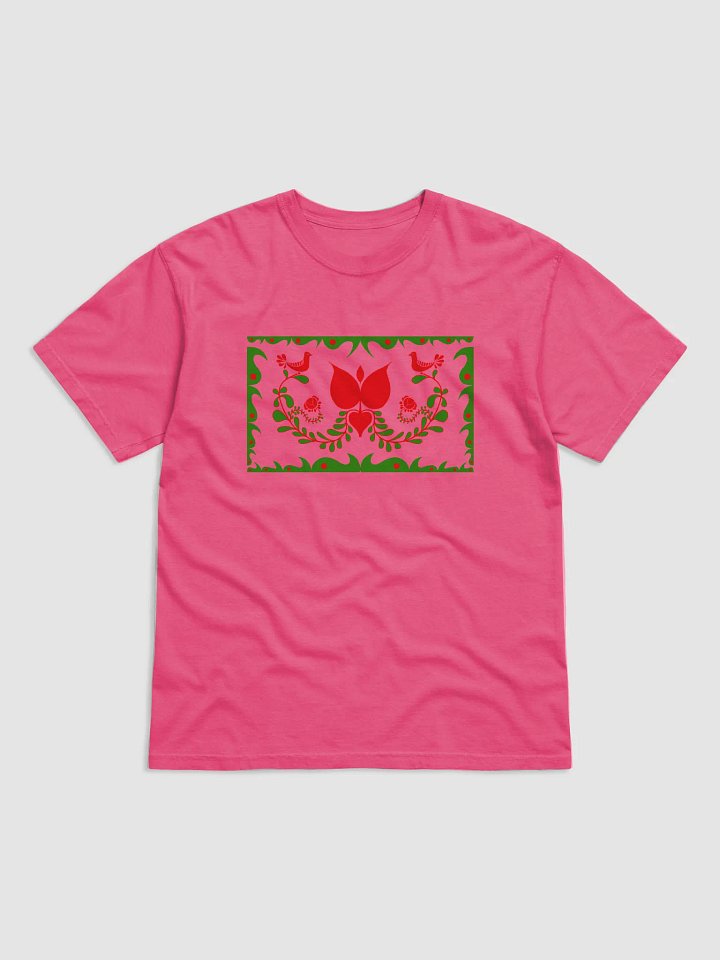 Hungarian Floral Color Bliss Cotton T-Shirt product image (1)