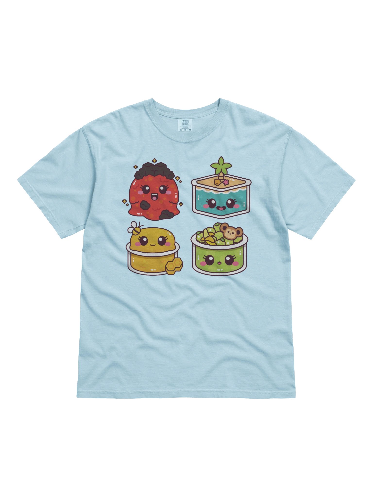 4 Slime Icons T-Shirt product image (2)