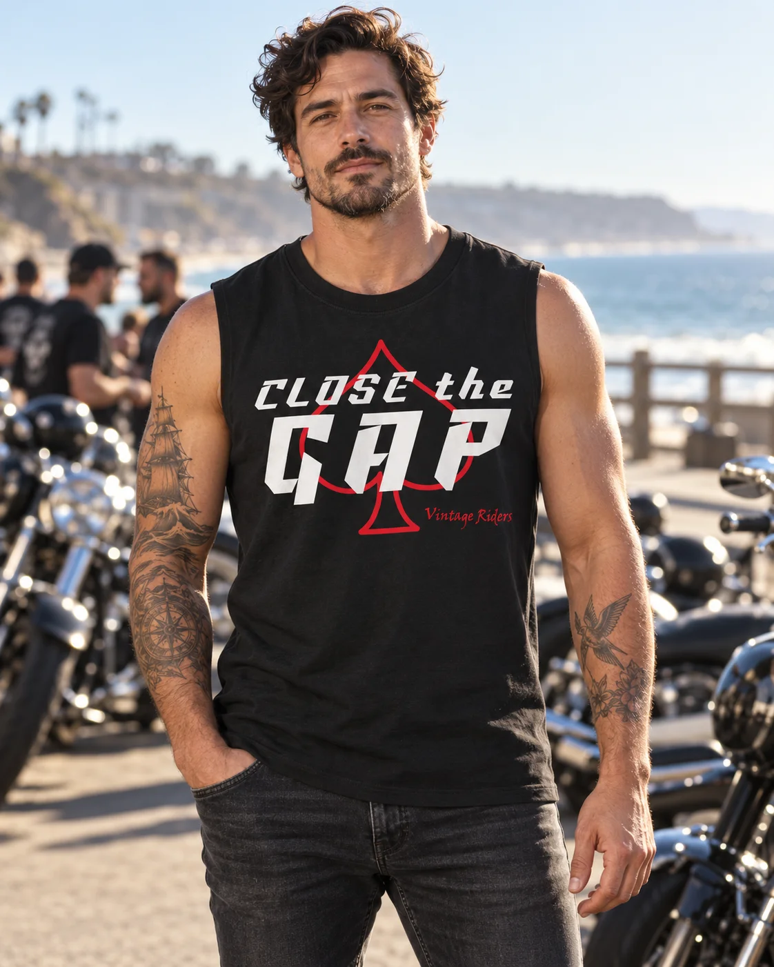 Close the Gap — Bella+Canvas Muscle Tank product image (1)