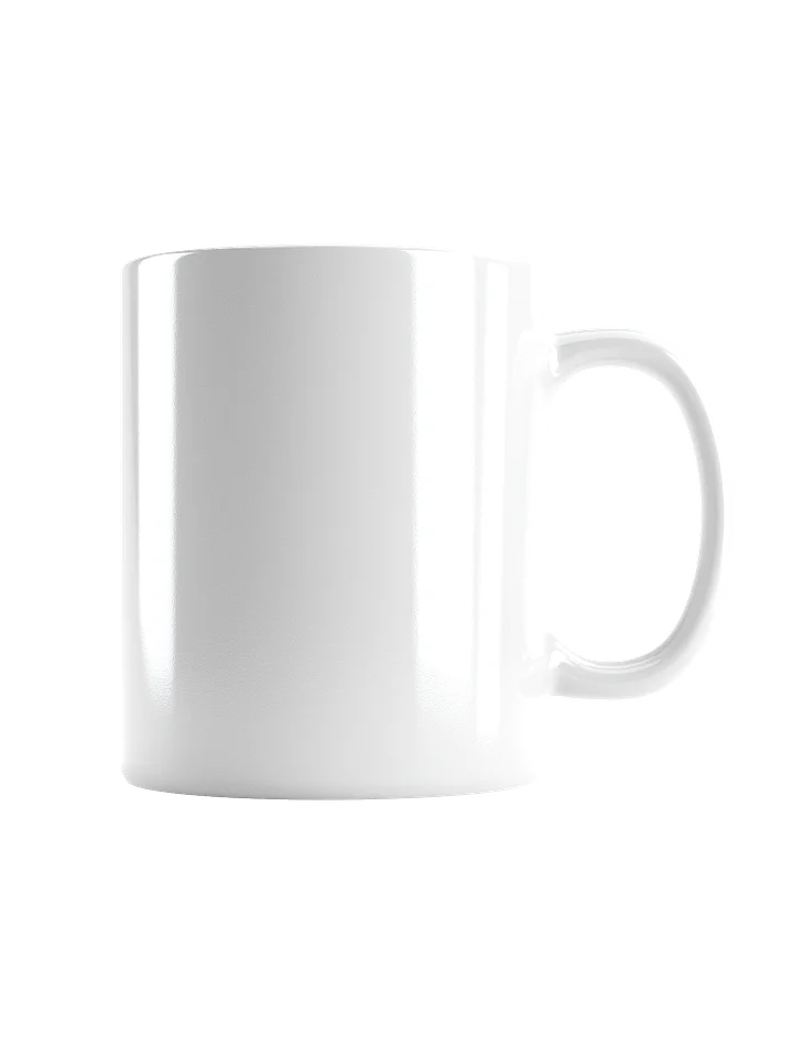 White Mug with Blue/White TMT Banner product image (5)