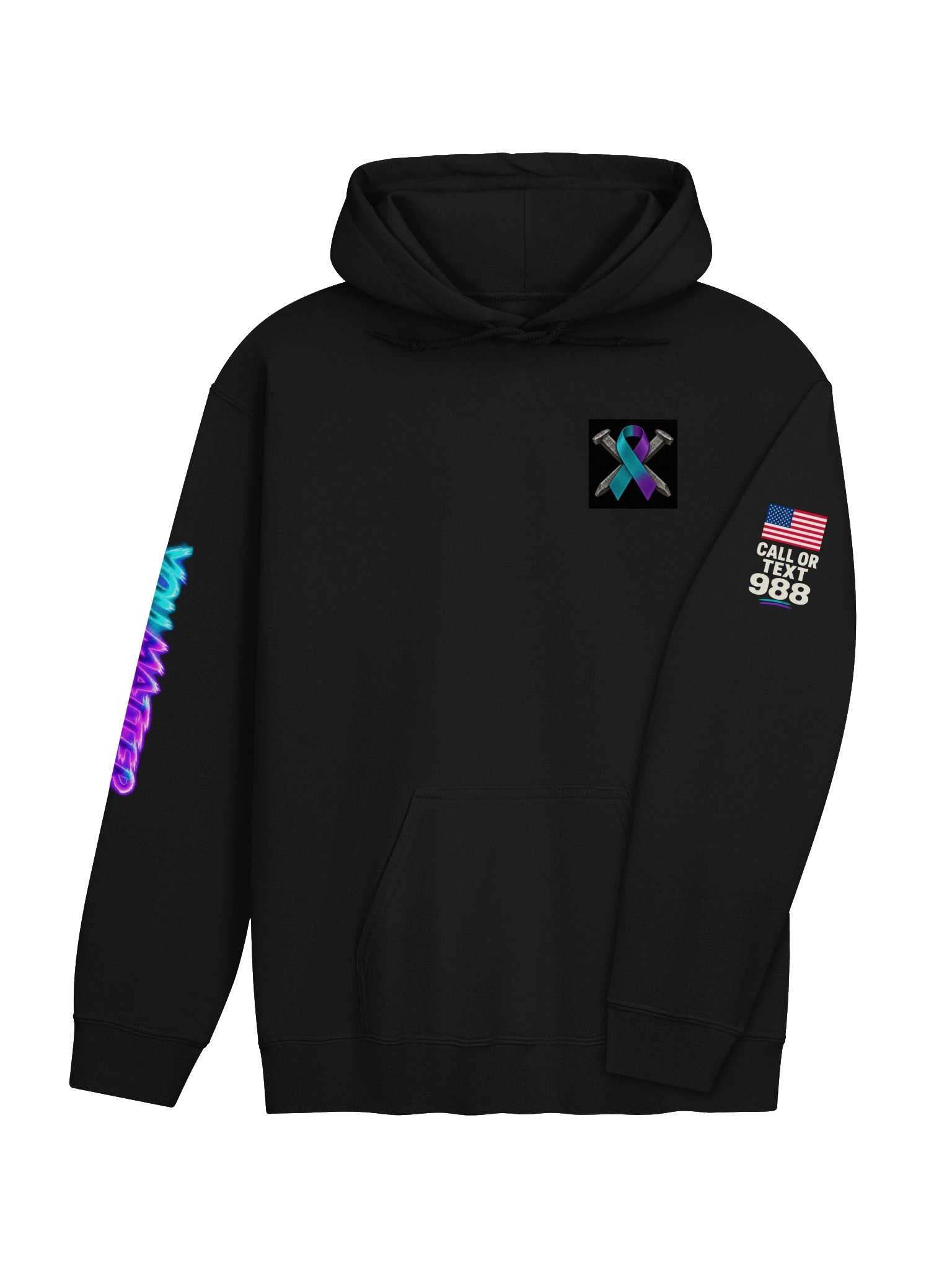 Rail Pirate™ You Matter Awareness Hoodie product image (4)