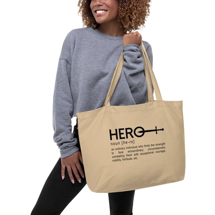 Hero Definition Organic Cotton Tote product image (1)
