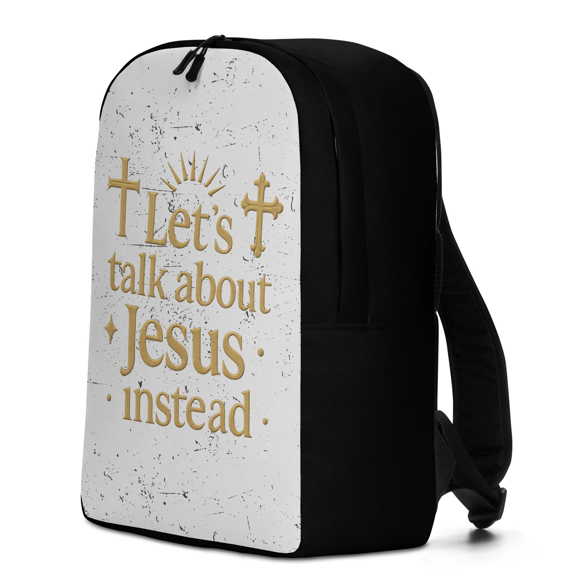Let's Talk About Jesus All-Over Backpack product image (2)