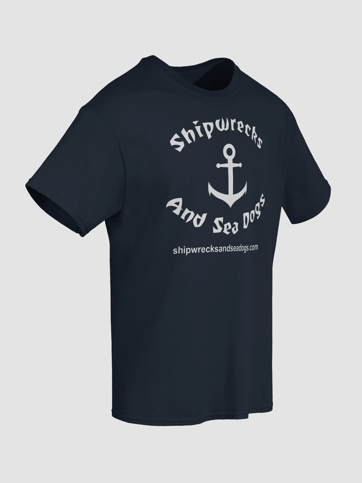 Shipwrecks and Sea Dogs Reverse Logo T-Shirt product image (32)