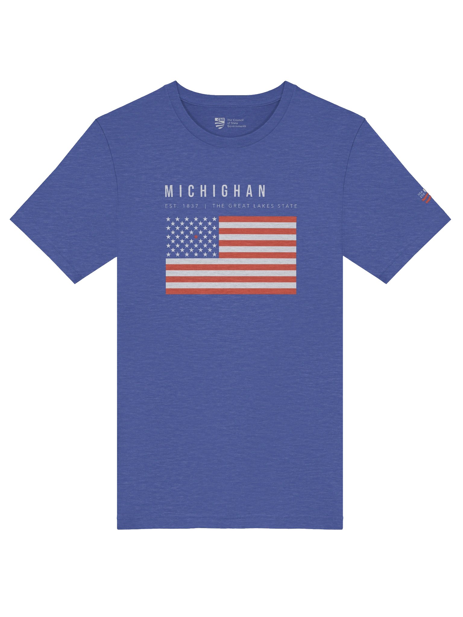 Flag Tee — Michigan product image (5)