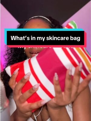 What’s in my skincare bag 🧖🏽‍♀️ #asmr #skincareroutine #skincareasmr #whatsinmybag #relaxingvideos 
