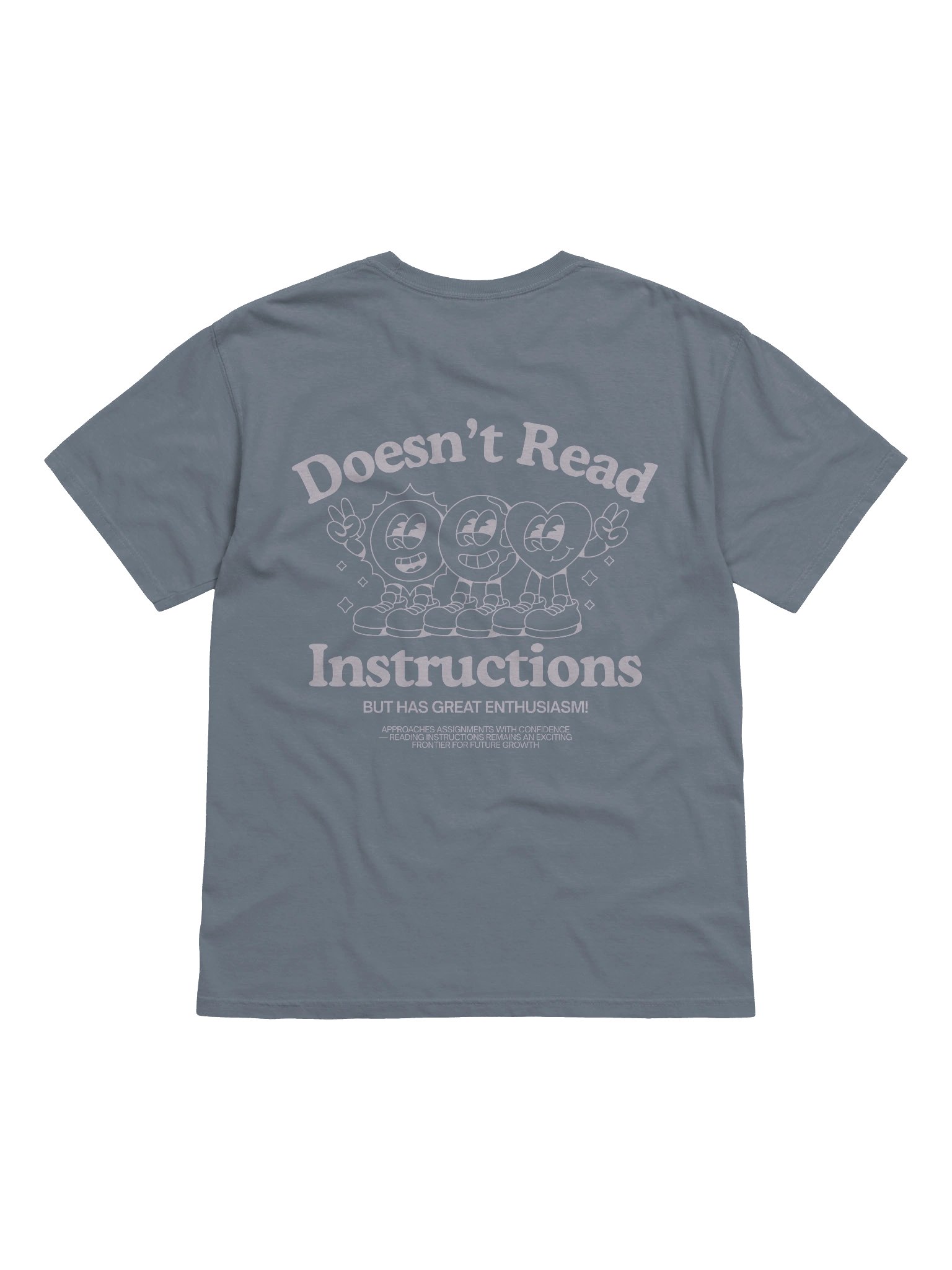 "Doesn't Read Instructions" Cotton T-Shirt product image (14)